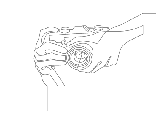 カメラのイラスト
