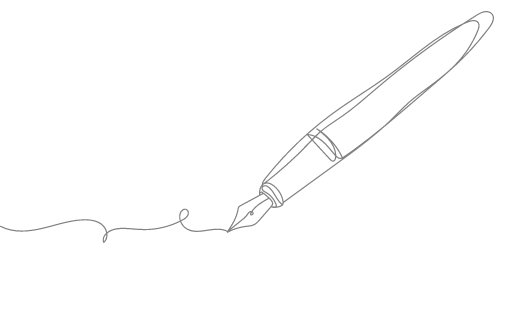 ペンのイラスト
